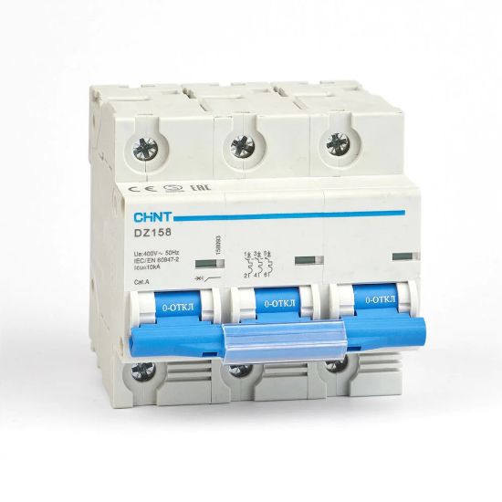 Авт. выкл. DZ158 10kA 3P 80A rasm