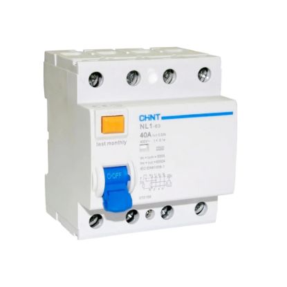УЗО NL1-63 6kA 4P 25A 30mA type AC rasm