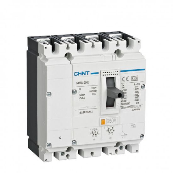 Авт. выкл.NM8N-125S TM 100 4P 50кА(тепловой и электромагнитный) rasm