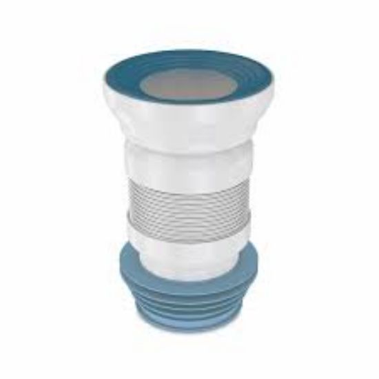 Армированная гофра для унитаза 600 мм Nova rasm