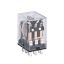 Изображение JZX-22F(D) 24V AC Промежуточное Реле - 4PDT со светодиодным индикатором