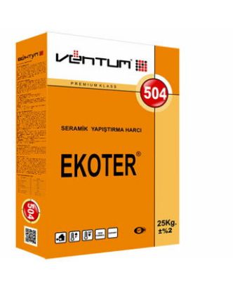 Клей для керамических плиток Ventum, Ekoter 504 rasm