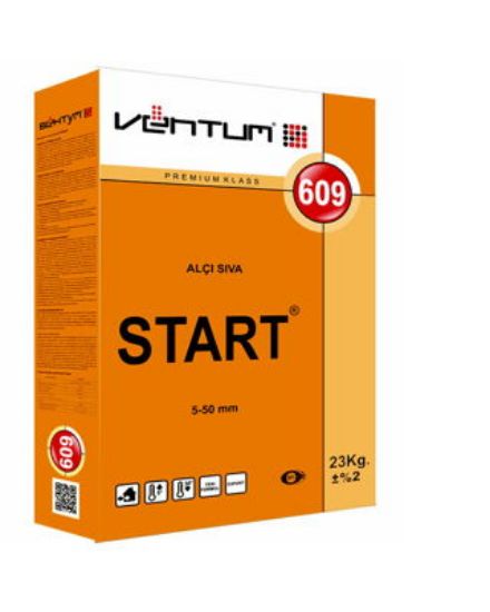 Штукатурка гипсовая универсальная Ventum, Start 609 rasm