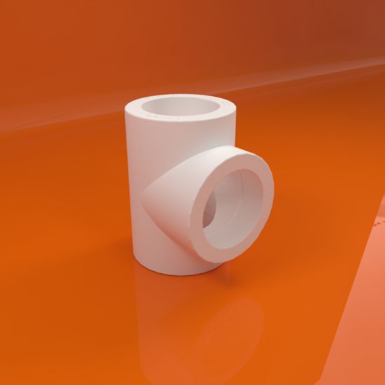 Изображение Тройник переходник диам 110-50-110 VERO