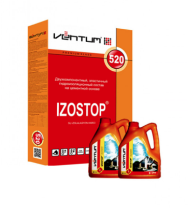 Picture of Двухкомпонентная Гидроизоляция Ventum, 10 кг IZOSTOP 520