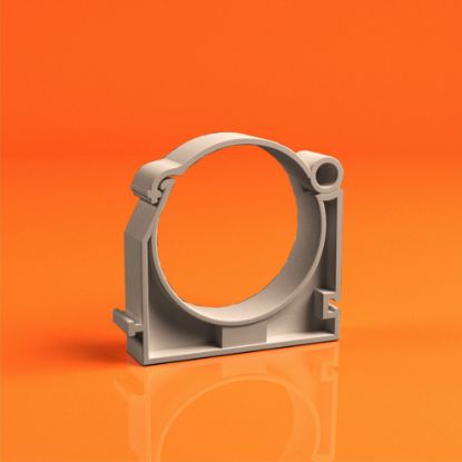 Изображение Клипсы диам 75 коричневые