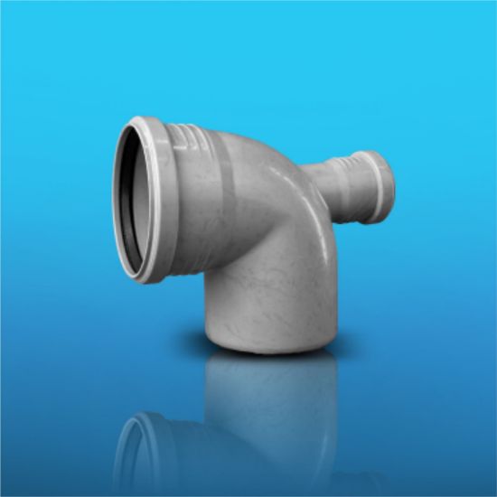 Изображение Отвод диам 110, выход 50 - вверх