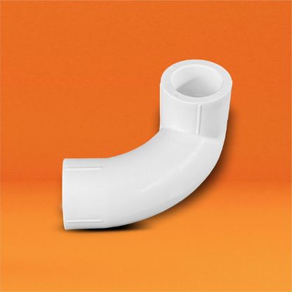 Левый угловой отвод диам 25 rasm