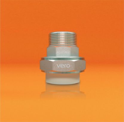 Picture of 1 1/4" brass tank connector