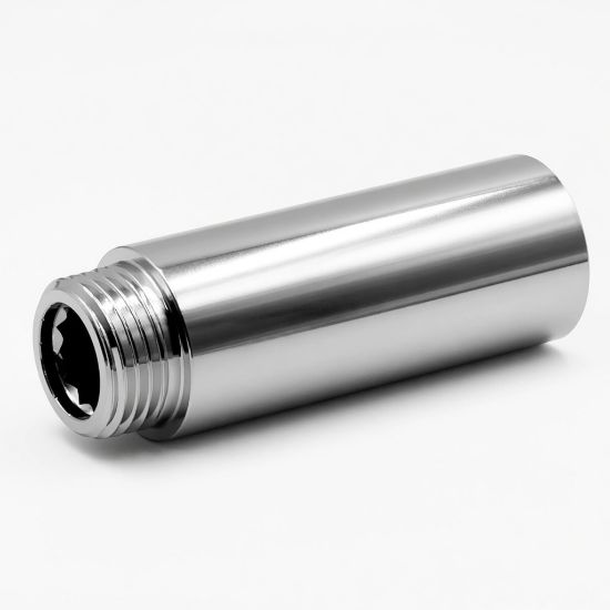 1/2" х 25mm Удлинитель латунный ВР-НР (хромированный) rasm