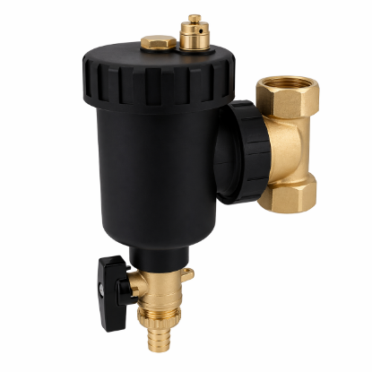 3/4" magnit filtr (deshlamator) kranli rasm