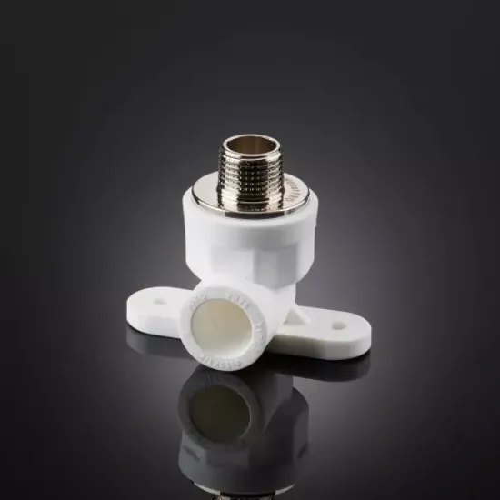 Изображение Отвод с настенным креплением Н/Р «PREMIUM» (1044) Ø 25 x 1/2 (110)
