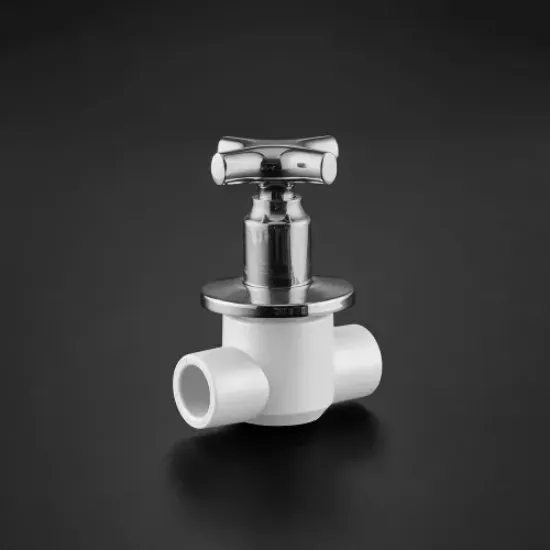 WaterPro PPR Ø 25 (27) Xrom tutqichli sharf valfi (1063) rasm