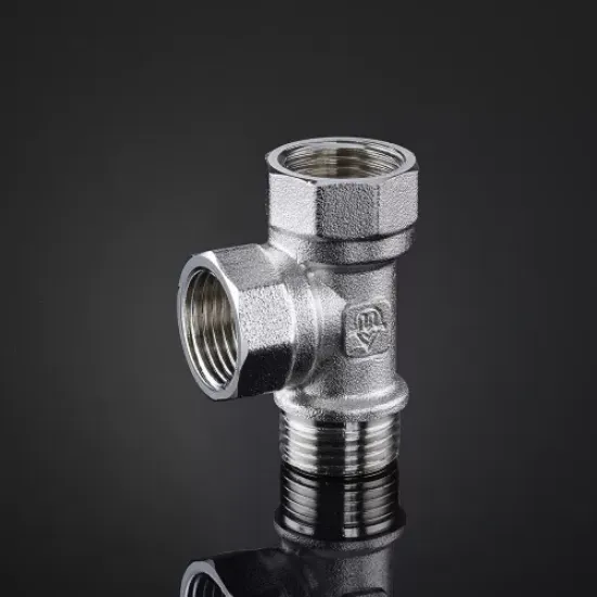 Picture of Тройник латунный В/Р-В/Р-Н/Р (4033) T1/2M x 1/2M x 1/2F (Ø 15) (160)
