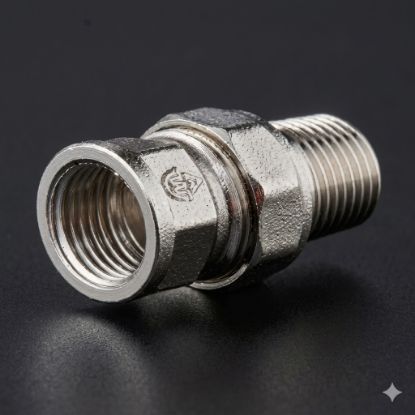 Picture of Ракор разъемный металлический Н/Р-В/Р (4025) 2 (Ø 50) (12)