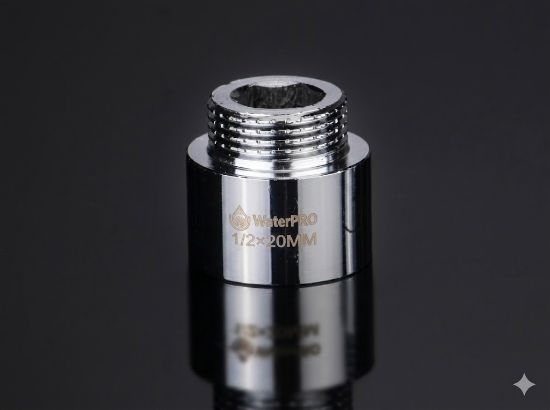 Удлинитель хромированный DN15 Н/Р-В/Р (4034) 1/2" x 20 мм (320) rasm