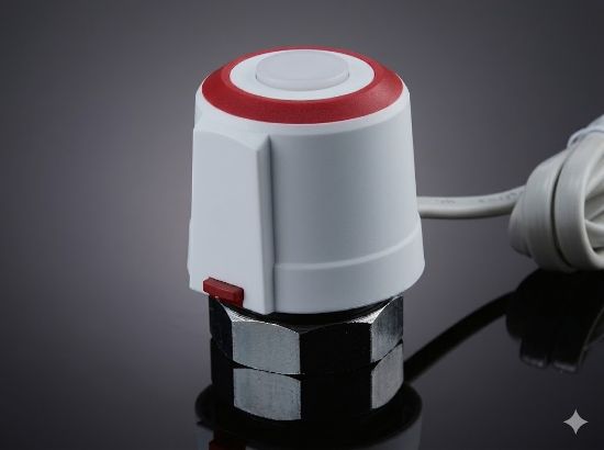 Picture of Электромагнитный клапан запорный для системы отопления (WI-FI) (5023) Белый с Wi-Fi (100)