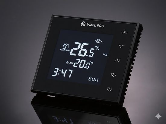 Picture of Комнатный термостат c Wi-Fi (5036) Чёрный с Wi-Fi (100)