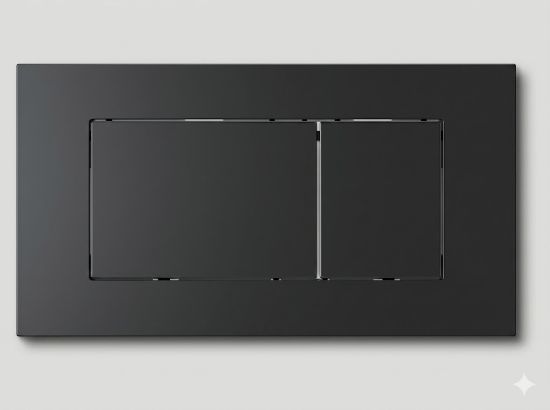 Picture of Кнопка смыва унитаза (Black) Чёрный, Размер: 250×170mm (1)