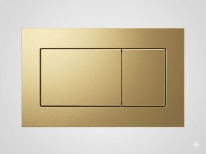 Picture of Кнопка смыва унитаза (Gold) Золотой, Размер: 250×170mm (1)