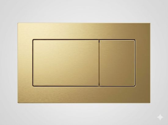 Picture of Кнопка смыва унитаза (Gold) Золотой, Размер: 250×170mm (1)