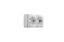 VIOLA Double Outdoor Electrical Socket - White surati