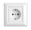 Picture of Vesta Roma Solo s/z roz1 Grounded Electrical Socket