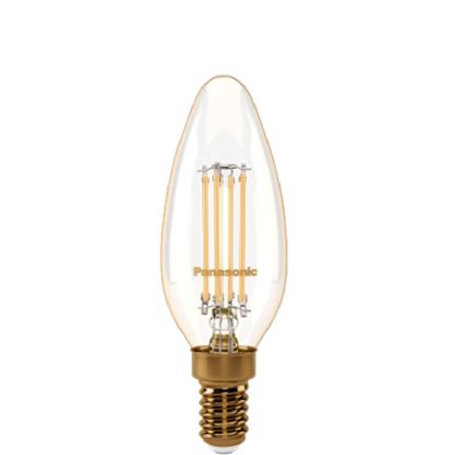 Panasonic Filament LED Lampa 4–7W 2000–2700K surati
