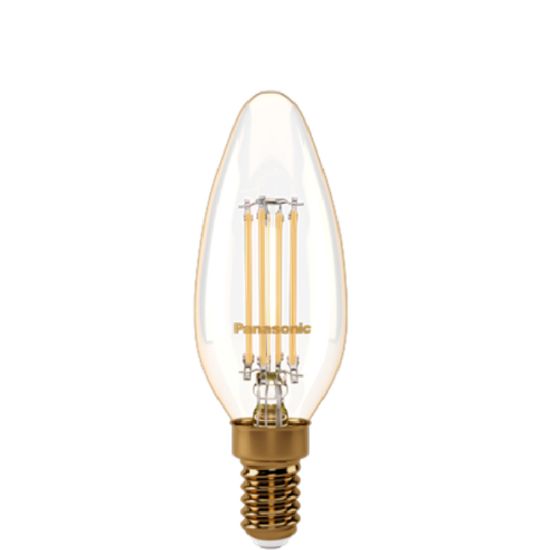 Panasonic Filament LED Lampa 4–7W 2000–2700K surati