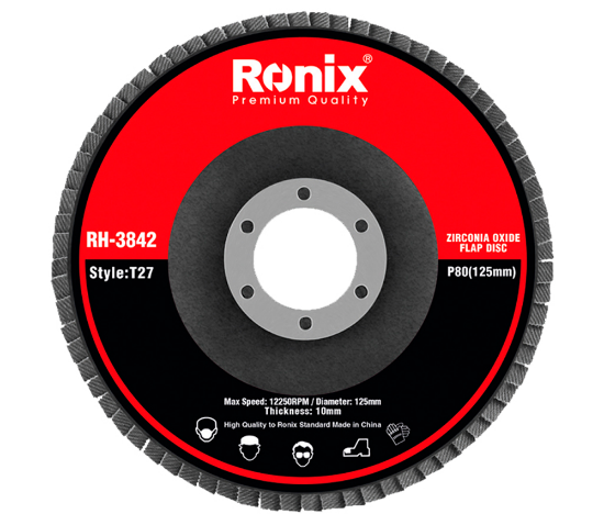 Изображение Лепестковый диск Ronix 125/P120