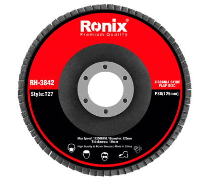 Изображение Лепестковый диск Ronix 125/P40