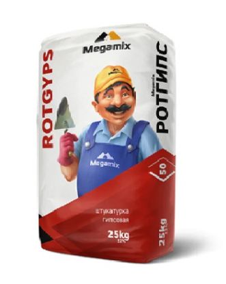 Изображение MegaMix Рот Гипс – Гипсовая Штукатурка