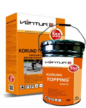 Изображение VENTUM КОРУНД ТОППИНГ 555 СВЕТНОЙ (25 кг)