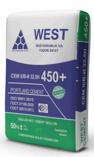 Изображение Цемент WEST SEMENT #450 (50 кг)