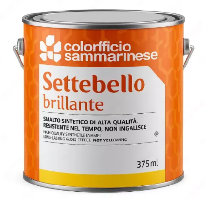 Изображение Settebello Brillante 375 мл (золотая краска)