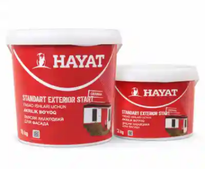 Изображение краска HAYAT Standart Exterior FASAD (7 KG)