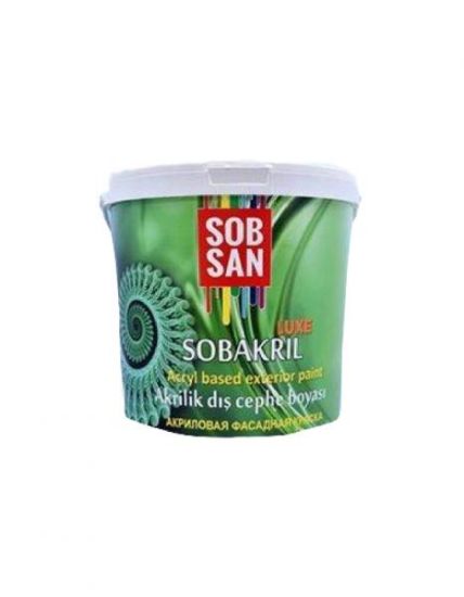 Изображение фасадная краска Sobsan SOBACRIL LUXE (3,5 KG)