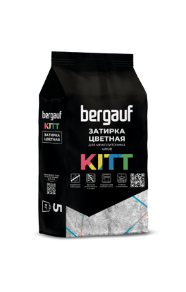Изображение BERGAUF KITT Затирка цветная для межплиточных швов "2КГ"